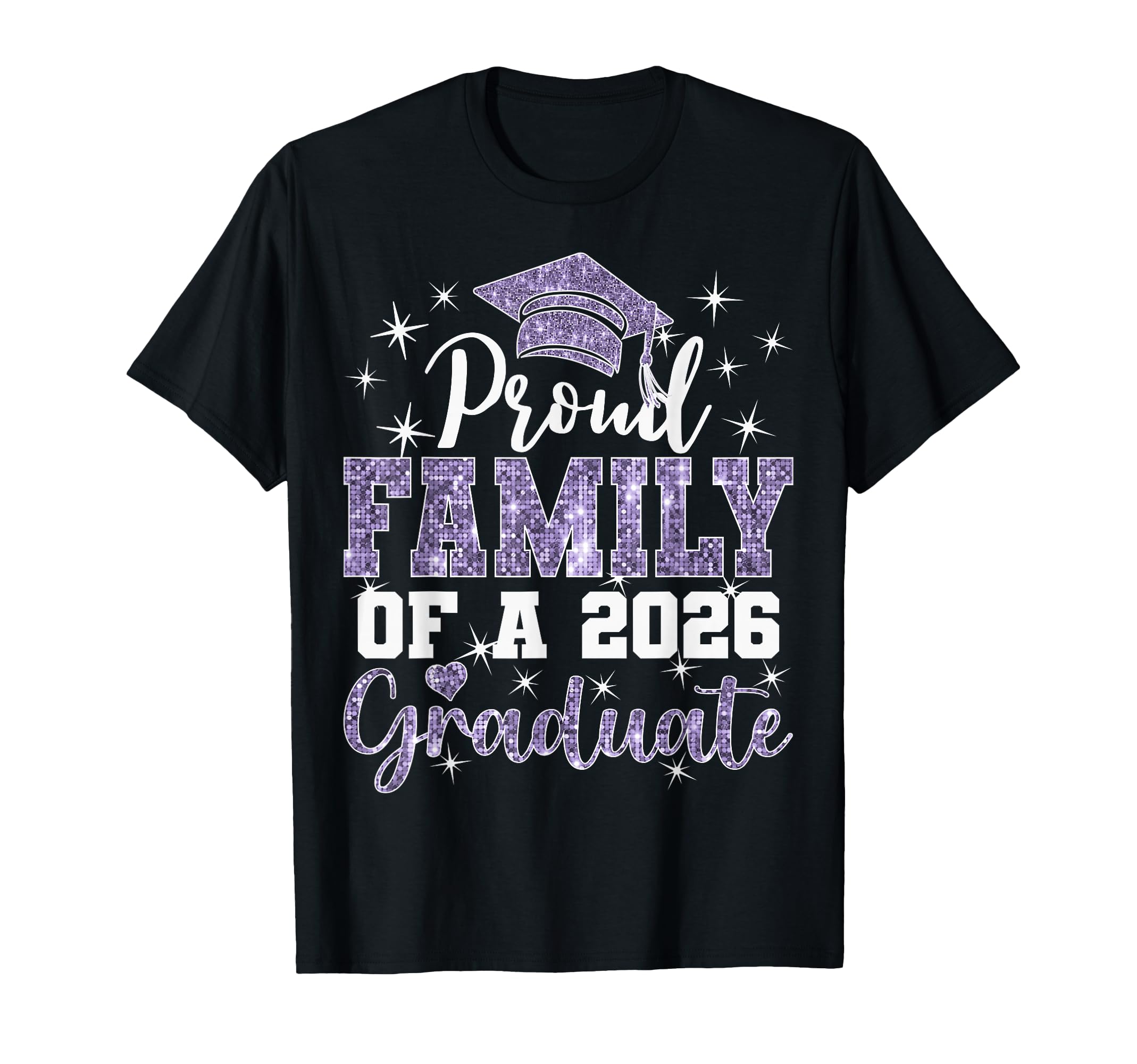 Super Proud Family 2026 Graduate T-Shirt - Fun Novelty Design for Adults - T-Shirt, Sweatshirt, Hoodie