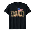 Camo Dad Military Boots Funny Basic T-Shirt - Aesthetic Graphic for Adults - T-Shirt, Sweatshirt, Hoodie