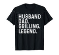 Grill Grilling Father Funny Husband T-Shirt - Custom Art Print Men Women - T-Shirt, Sweatshirt, Hoodie