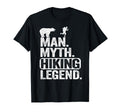 Myth Hiking Legend Hiker Grandpa Bear T-Shirt - Custom Art Print Men Women - T-Shirt, Sweatshirt, Hoodie