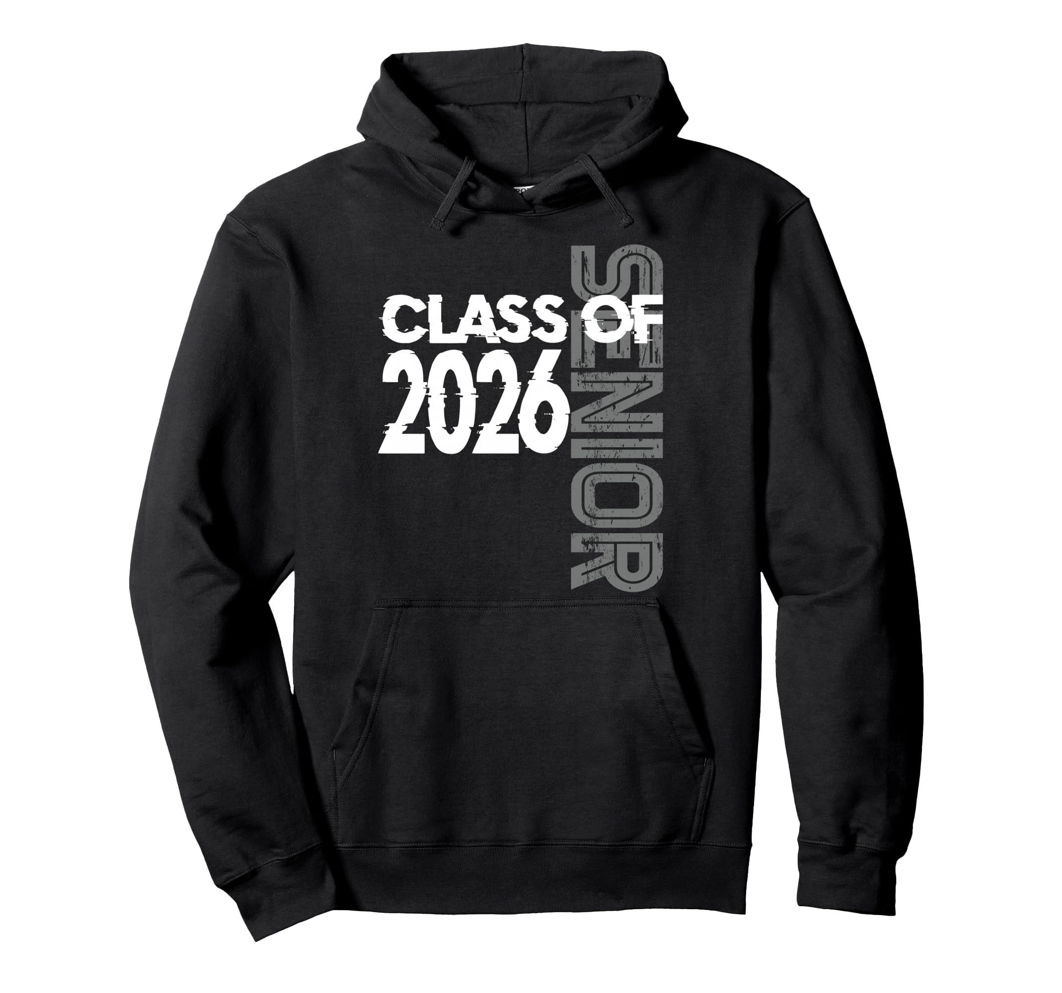 Senior 2026 Class 2026 College High School Hoodie - Trendy Graphic Unisex - T-Shirt, Sweatshirt, Hoodie