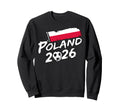 Poland Soccer Football Game Player Sweatshirt - Custom Art Print Unisex - T-Shirt, Sweatshirt, Hoodie