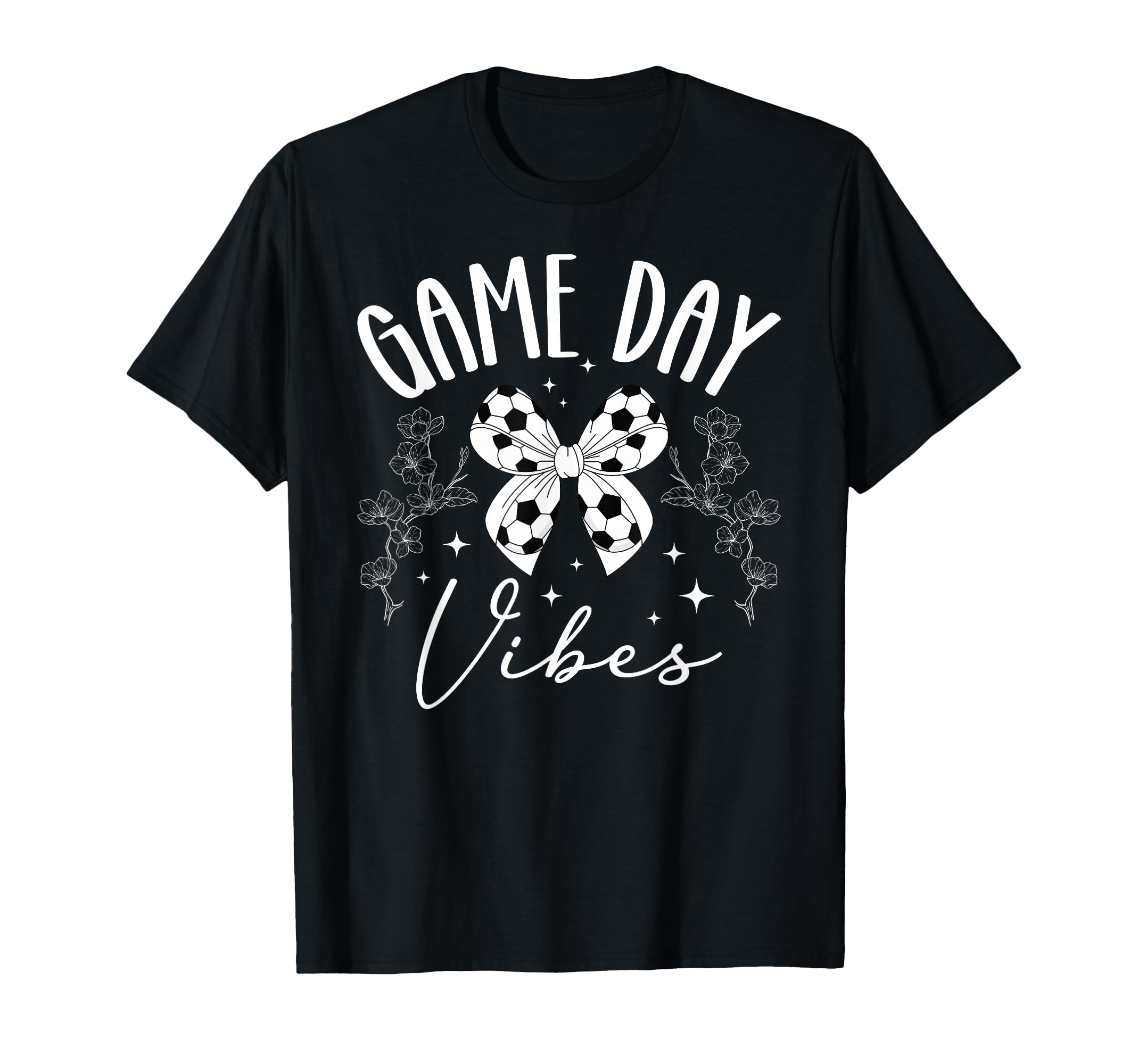 Game Day Vibes Soccer Game Day T-Shirt - Aesthetic Graphic for Adults - T-Shirt, Sweatshirt, Hoodie