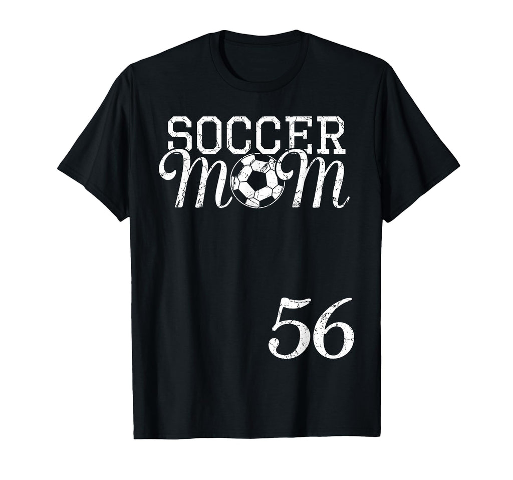Soccer Mom Jersey Number 56 Favorite T-Shirt - Novelty Apparel Unisex - T-Shirt, Sweatshirt, Hoodie