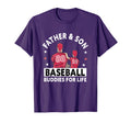 Baseball Buddies Life Father Son T-Shirt - Fun Novelty Design for Adults - T-Shirt, Sweatshirt, Hoodie