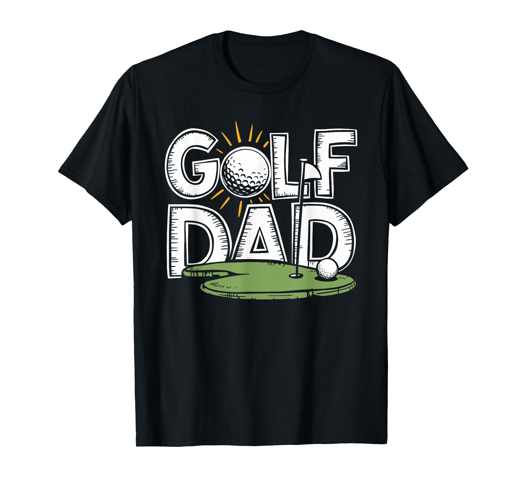 Golfer Dad Golf Dad Golf Player Golf T-Shirt - Trendy Graphic Men Women - T-Shirt, Sweatshirt, Hoodie