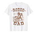 Rodeo Dad Western Cowboy Daddy Family T-Shirt - Novelty Apparel for Adults - T-Shirt, Sweatshirt, Hoodie