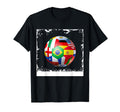 Soccer Ball National Flag Soccer Coach T-Shirt - Aesthetic Graphic Unisex - T-Shirt, Sweatshirt, Hoodie