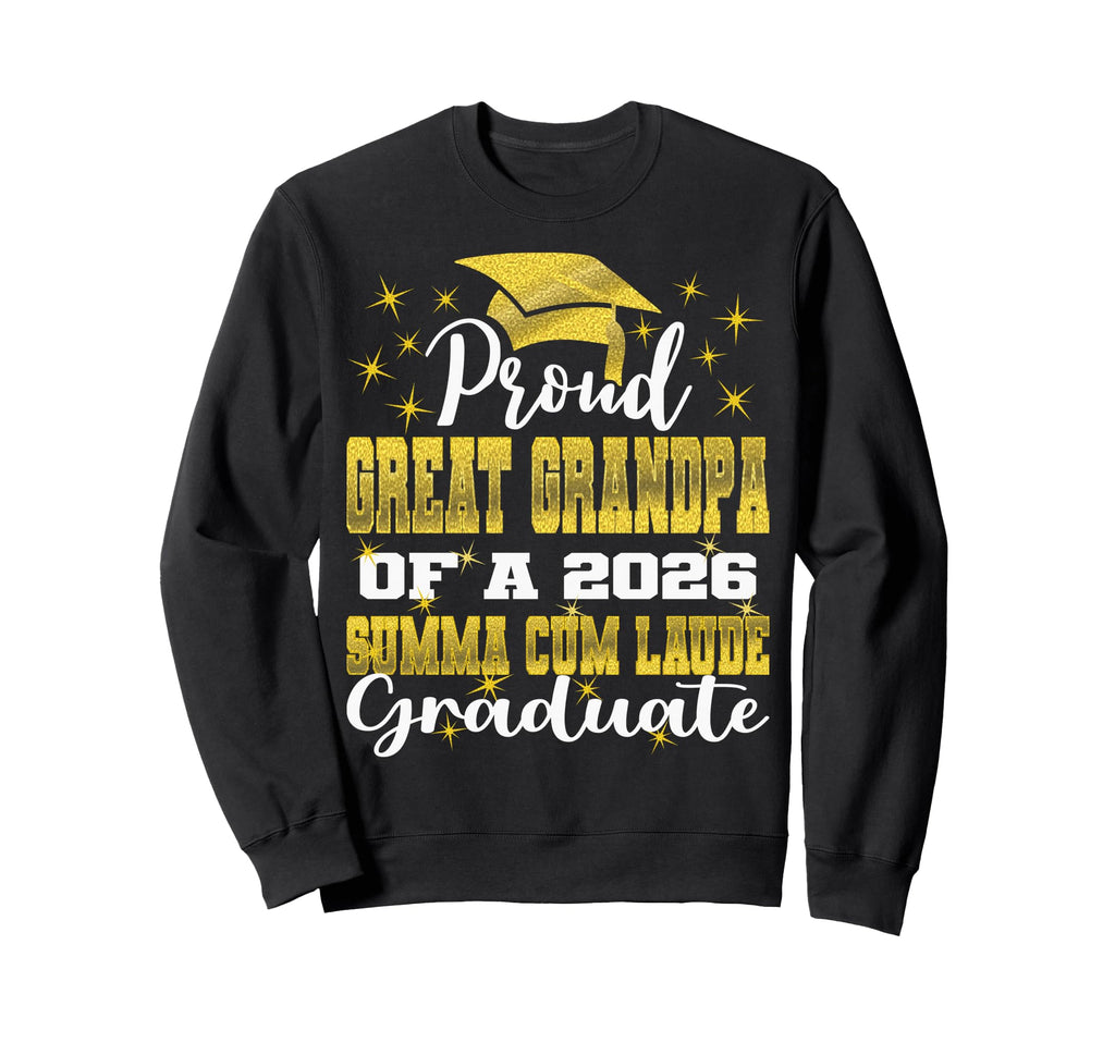 Proud Great Grandpa 2026 Summa Sweatshirt - Aesthetic Graphic for Adults - T-Shirt, Sweatshirt, Hoodie