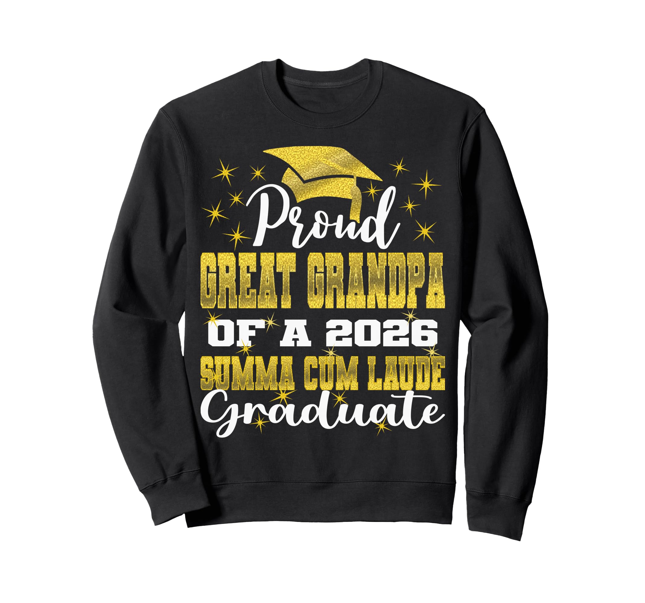 Proud Great Grandpa 2026 Summa Sweatshirt - Aesthetic Graphic for Adults - T-Shirt, Sweatshirt, Hoodie