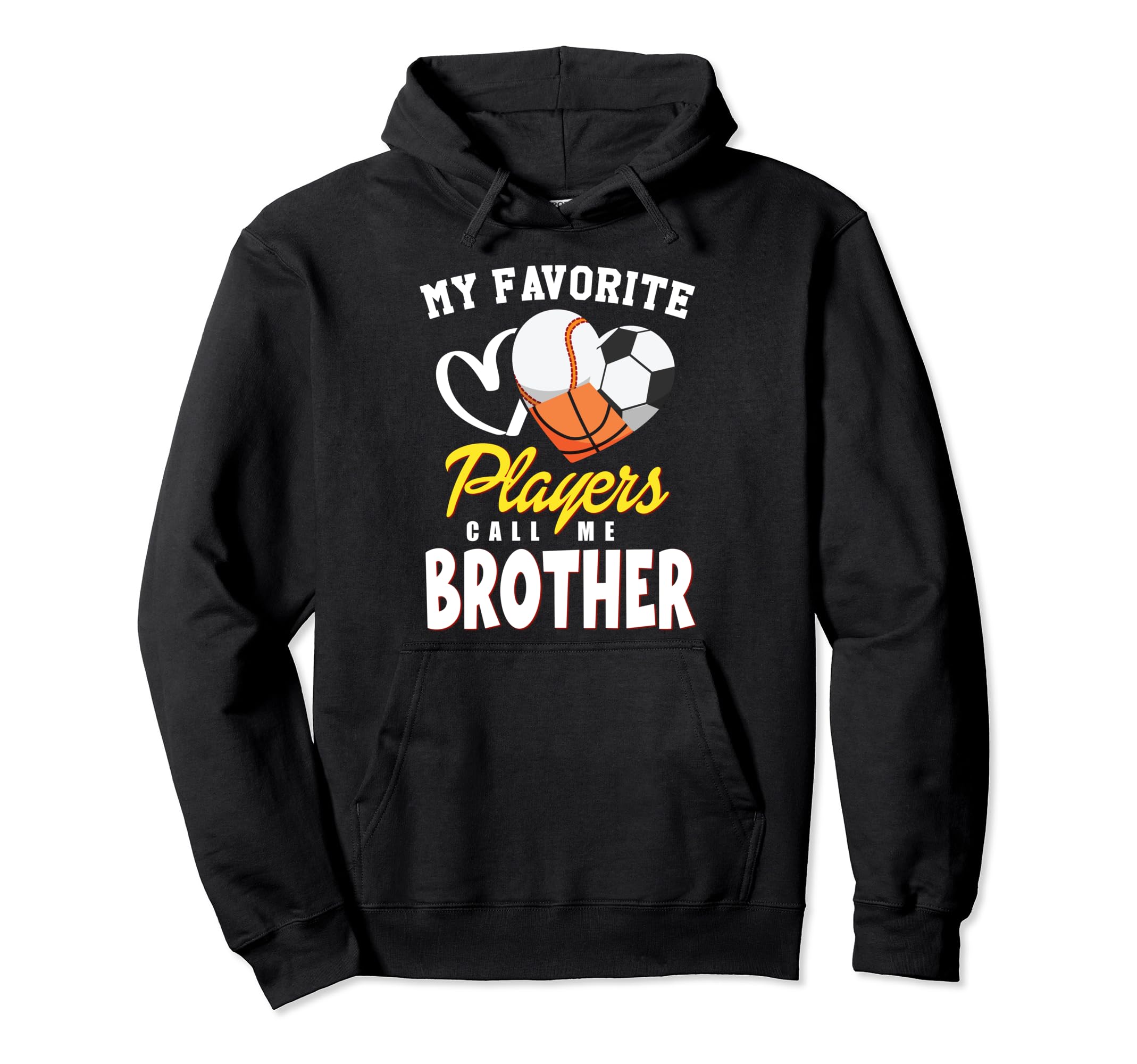 My Favorite Players Baseball Soccer Hoodie - Novelty Apparel Men Women - T-Shirt, Sweatshirt, Hoodie