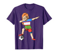 Dabbing Soccer Uzbekistan Jersey T-Shirt - Fun Novelty Design Men Women - T-Shirt, Sweatshirt, Hoodie