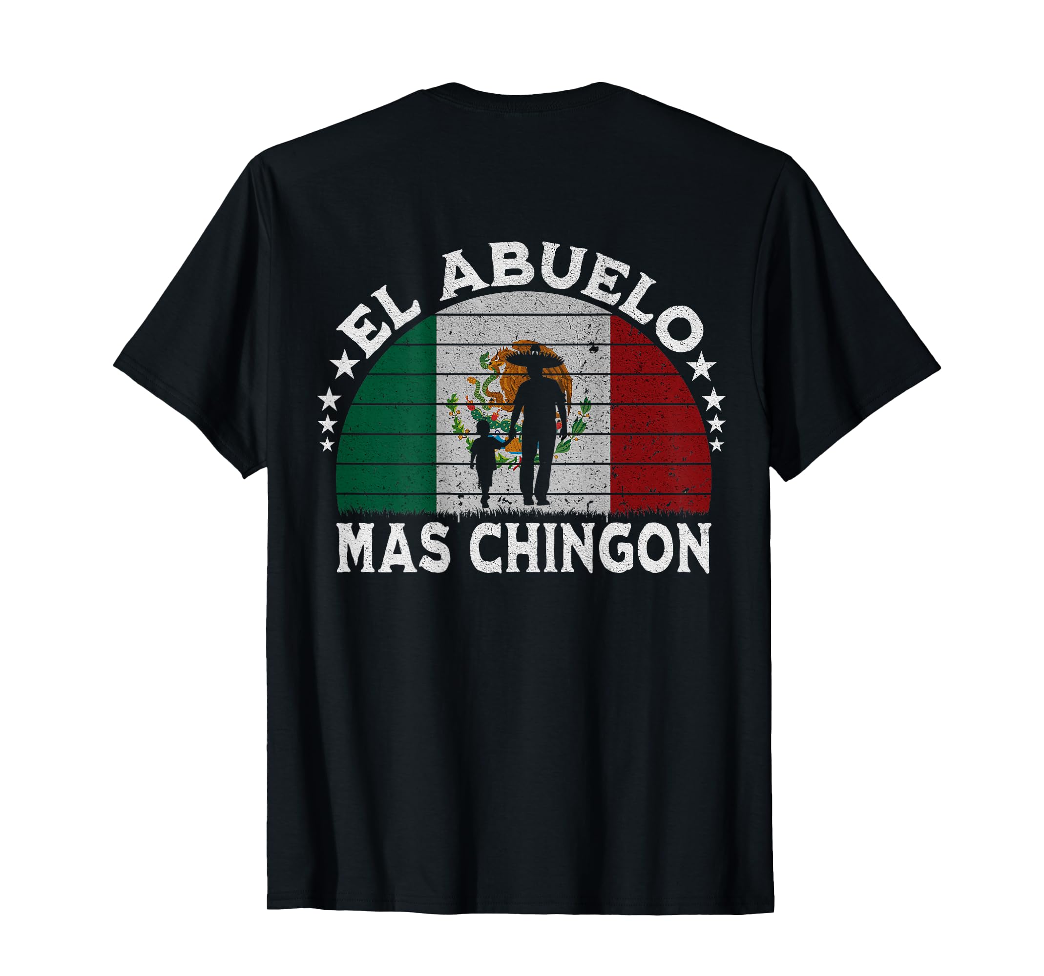 El Abuelo Mas Chingon Mexican Grandpa T-Shirt - Unique Graphic for Adults - T-Shirt, Sweatshirt, Hoodie