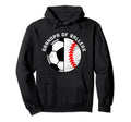 Grandpa Ballers Funny Soccer Baseball Hoodie - Graphic Print for Adults - T-Shirt, Sweatshirt, Hoodie