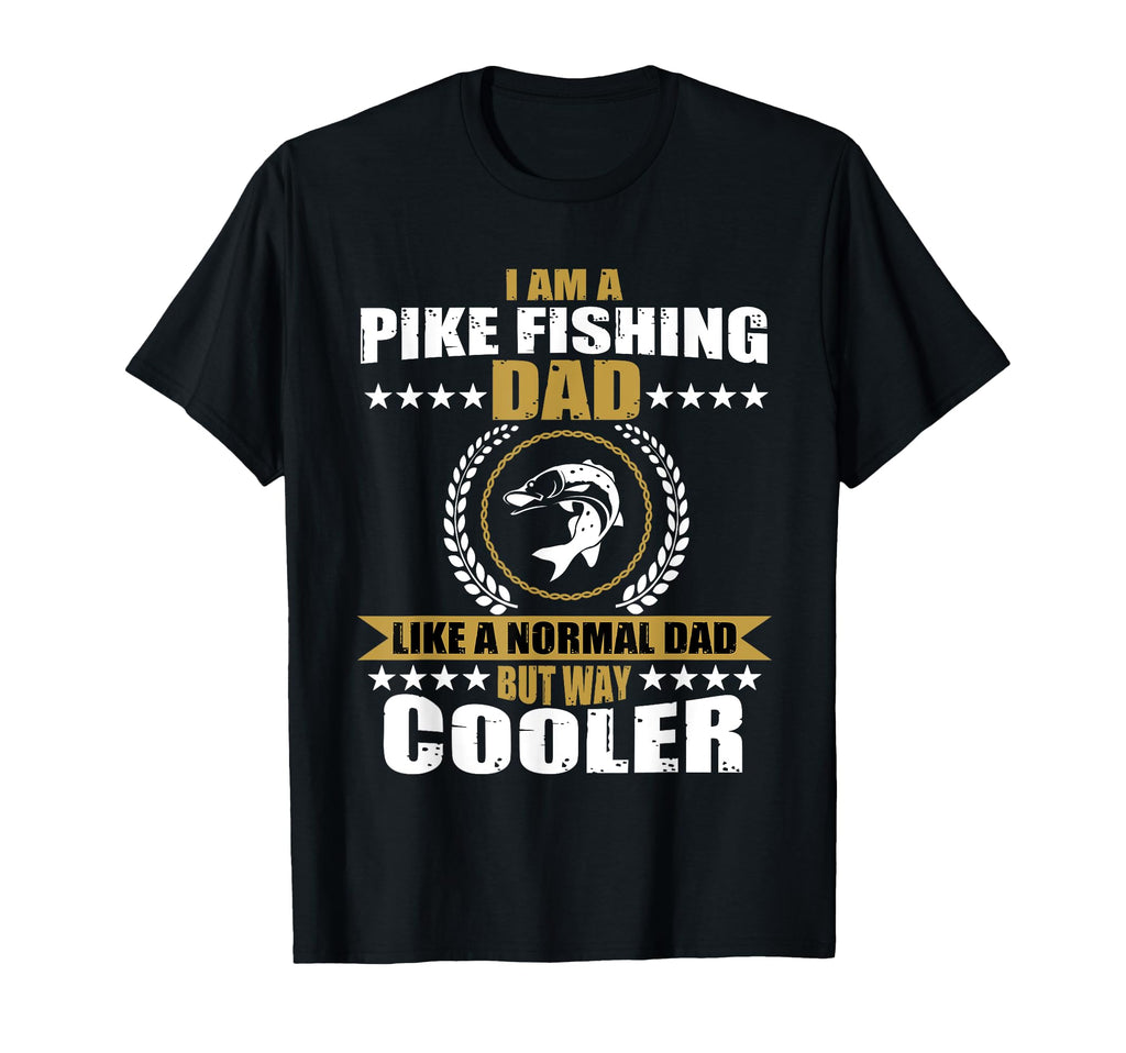 Pike Fishing Dad Game Fishing T-Shirt - Minimalist Print Unisex - T-Shirt, Sweatshirt, Hoodie