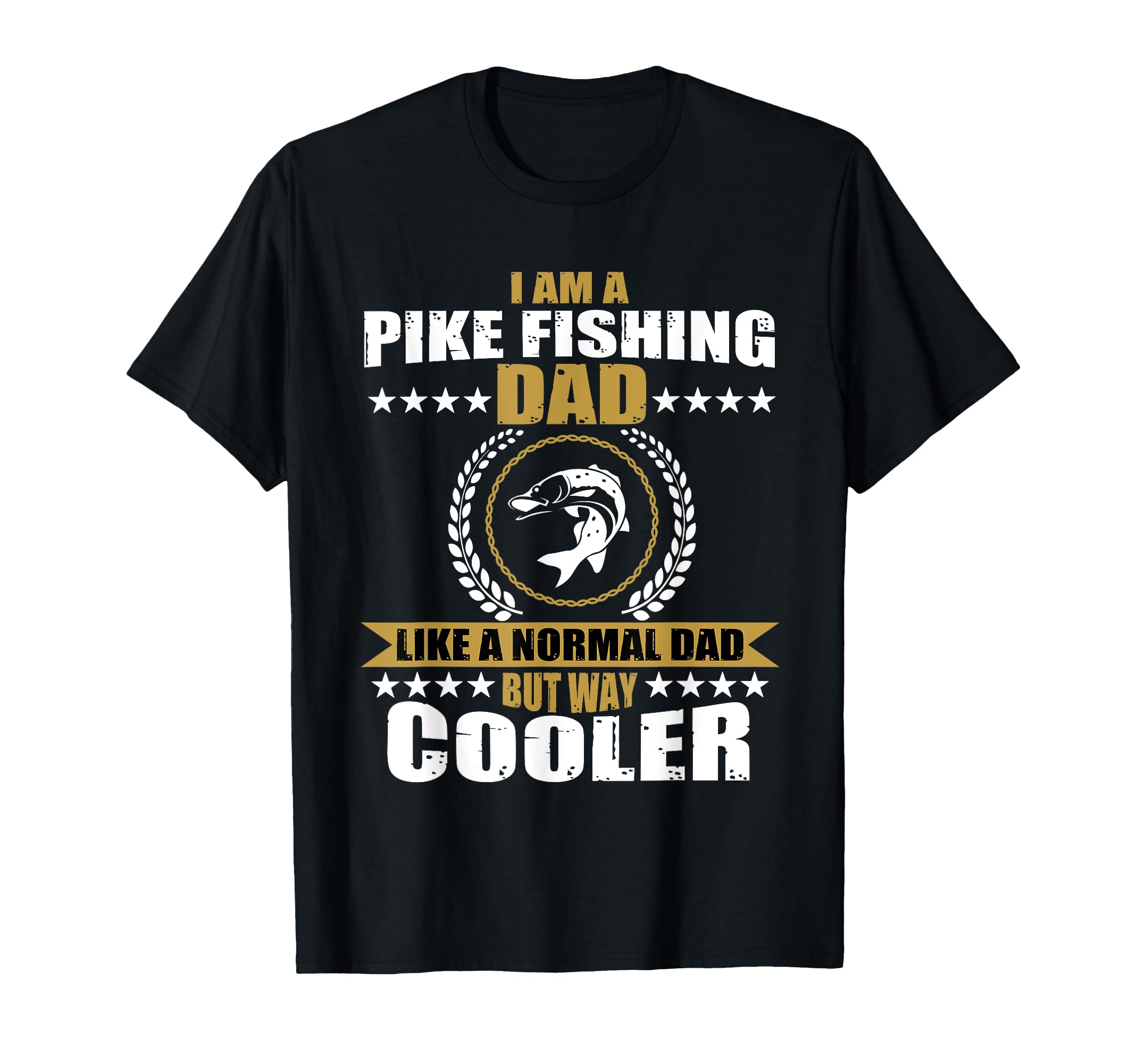 Pike Fishing Dad Game Fishing T-Shirt - Minimalist Print Unisex - T-Shirt, Sweatshirt, Hoodie