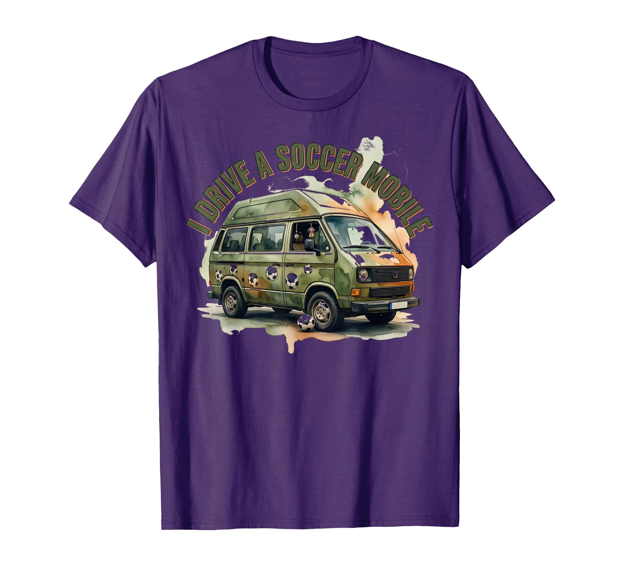 I Drive Soccer Mobile Soccer Mom T-Shirt - Aesthetic Graphic Unisex - T-Shirt, Sweatshirt, Hoodie