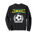 Jamaica Soccer Fans Jersey Sweatshirt - Casual Everyday Wear Men Women - T-Shirt, Sweatshirt, Hoodie