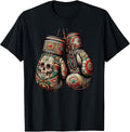 Mexican Vintage Style Boxing Gloves Aztec Mayan - Adult & Kids T-Shirts, Sweatshirts & Hoodies apparel design preview 1