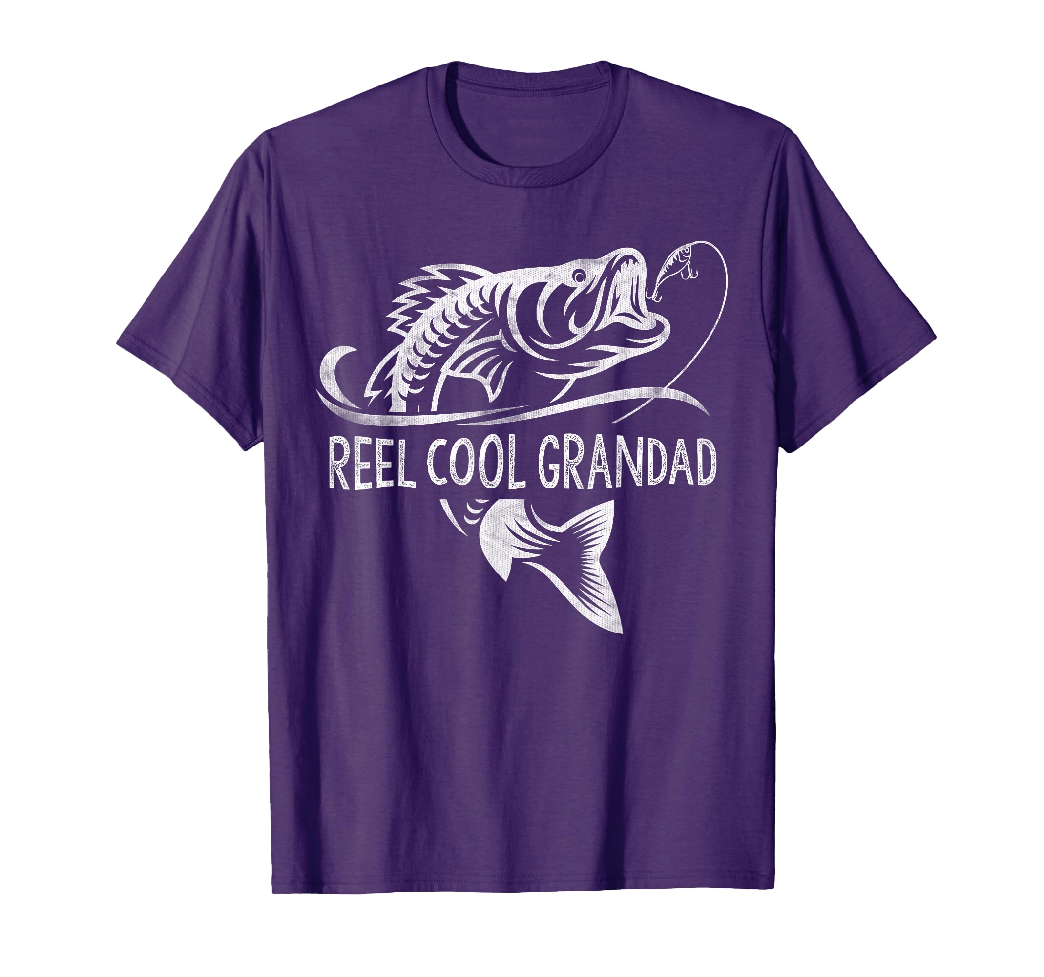 Reel Grandad Fishing Gifts Grandad T-Shirt - Fun Novelty Design for Adults - T-Shirt, Sweatshirt, Hoodie