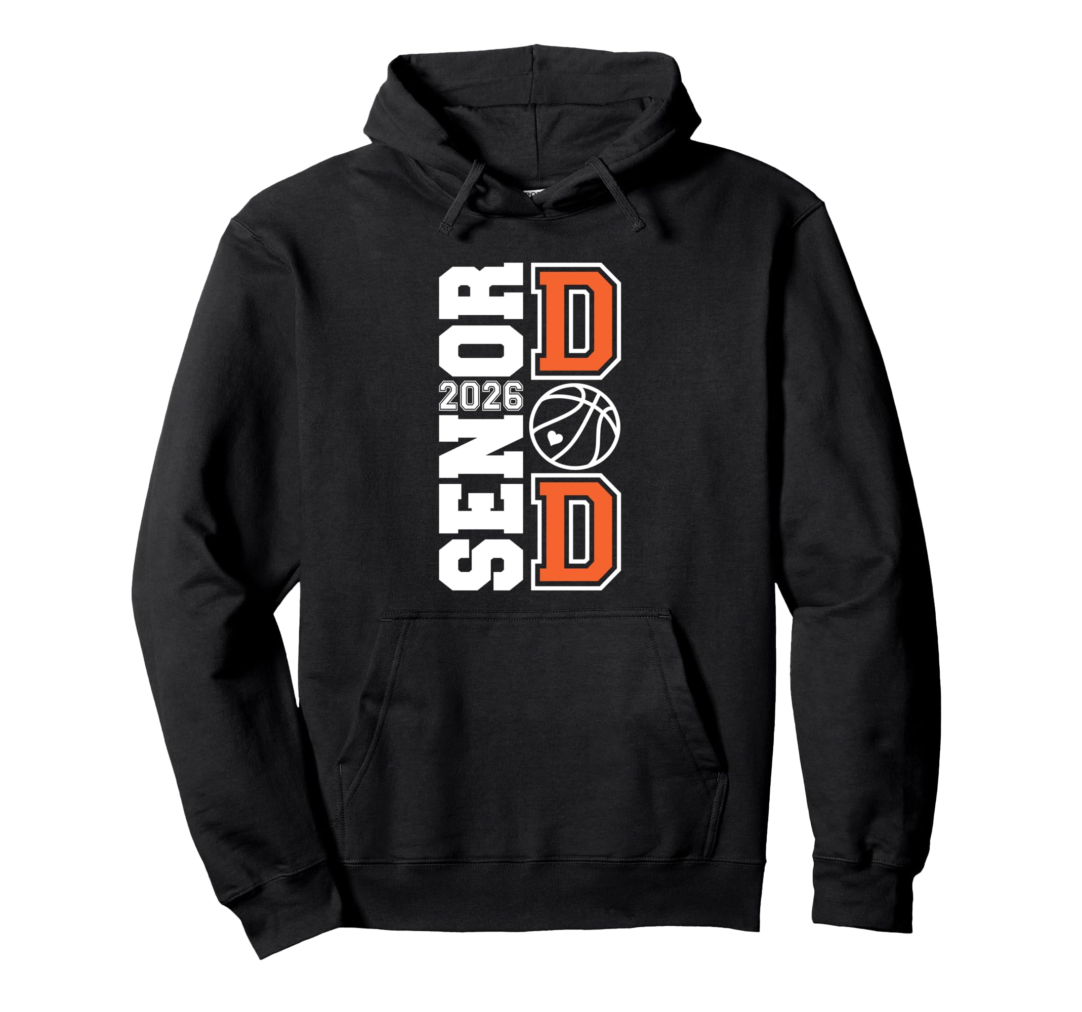Proud Dad 2026 Senior Graduate Hoodie - Novelty Apparel for Adults - T-Shirt, Sweatshirt, Hoodie