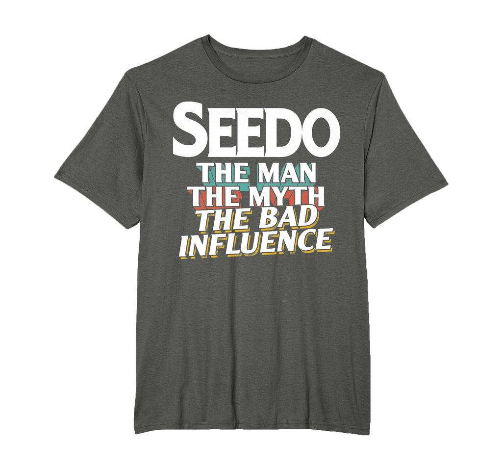 Seedo Gift Myth Bad Influence T-Shirt - Aesthetic Graphic for Adults - T-Shirt, Sweatshirt, Hoodie