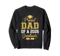 Proud Dad 2026 Graduate Class 2026 Sweatshirt - Graphic Print for Adults - T-Shirt, Sweatshirt, Hoodie
