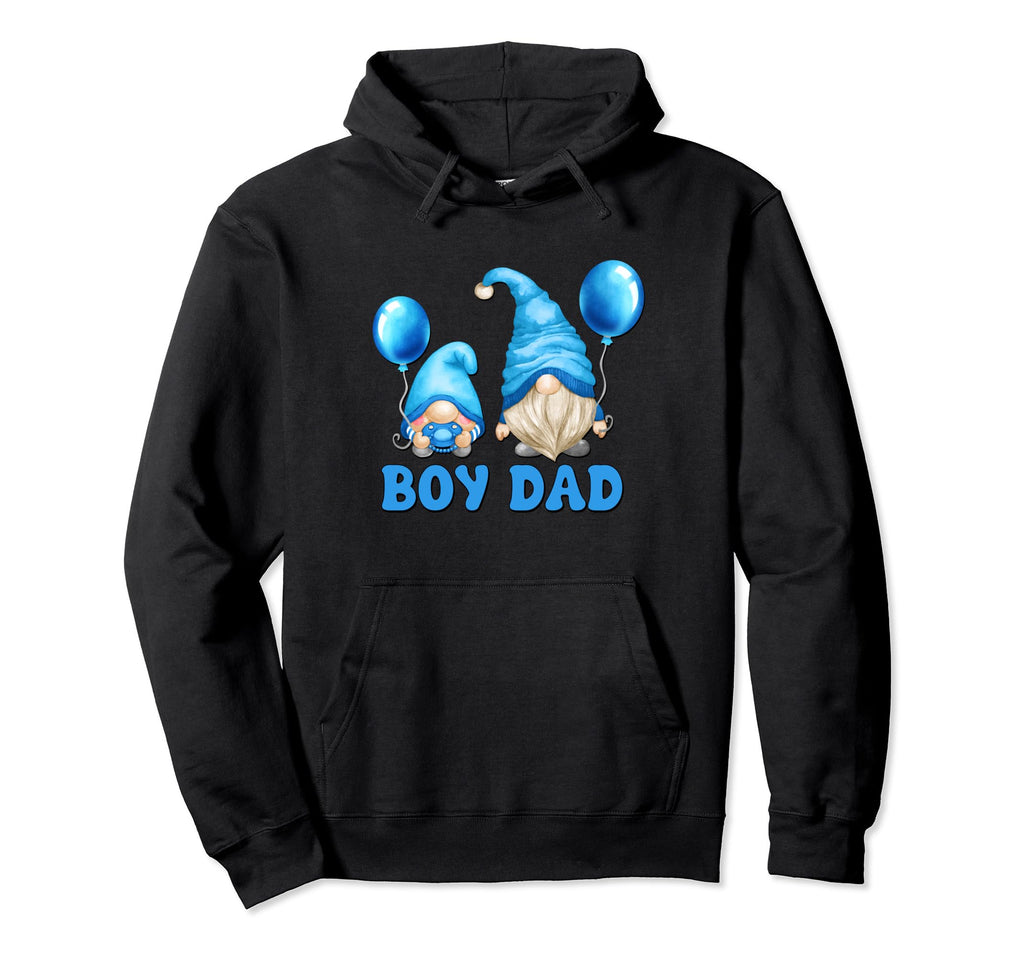 Blue Father And Son Matching Gnome Team Hoodie - Streetwear Style Unisex - T-Shirt, Sweatshirt, Hoodie