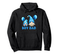Blue Father And Son Matching Gnome Team Hoodie - Streetwear Style Unisex - T-Shirt, Sweatshirt, Hoodie