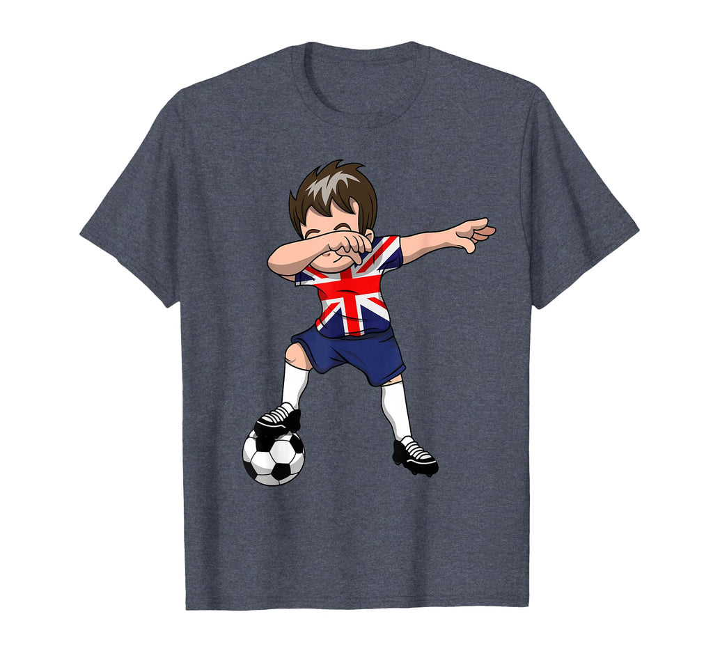 Great Britain British Dabbing Soccer T-Shirt - Custom Art Print for Adults - T-Shirt, Sweatshirt, Hoodie