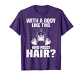 Funny Bald Dad Joke Body Like This Who T-Shirt - Graphic Print for Adults - T-Shirt, Sweatshirt, Hoodie