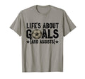 Funny Soccer Football Lover Sports T-Shirt - Minimalist Print Men Women - T-Shirt, Sweatshirt, Hoodie