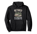 Retirement Camping Hoodie - Custom Art Print for Adults - T-Shirt, Sweatshirt, Hoodie