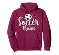 Soccer Nana Grandma Proud Nana Soccer Hoodie - Unique Graphic for Adults - T-Shirt, Sweatshirt, Hoodie