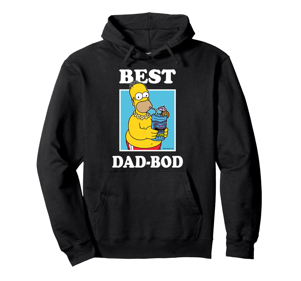 Simpsons Fathers Day Best Dad Bod Homer Hoodie - Streetwear Style Unisex - T-Shirt, Sweatshirt, Hoodie