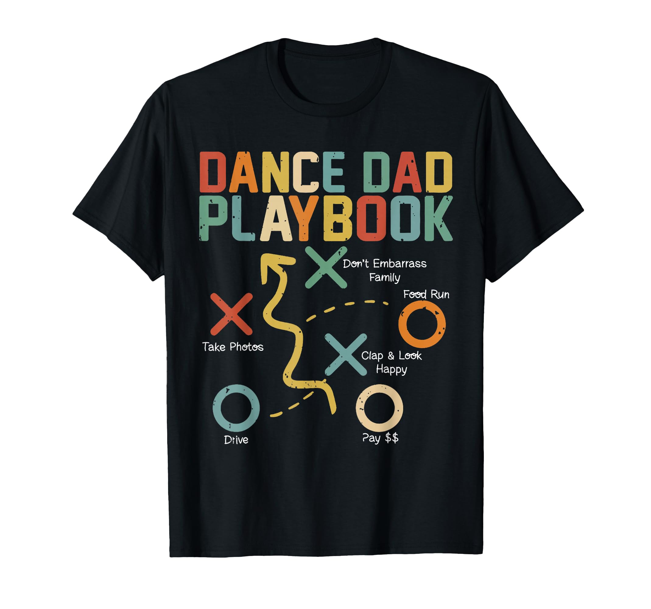 Dance Dad Comp Funny Playbook Dancing T-Shirt - Unique Graphic Unisex - T-Shirt, Sweatshirt, Hoodie