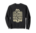 I Fix Things Funny Mechanic Dad Sweatshirt - Minimalist Print for Adults - T-Shirt, Sweatshirt, Hoodie