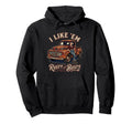 Rusty Old Truck Pin Up Cartoon Gift Hoodie - Custom Art Print Men Women - T-Shirt, Sweatshirt, Hoodie