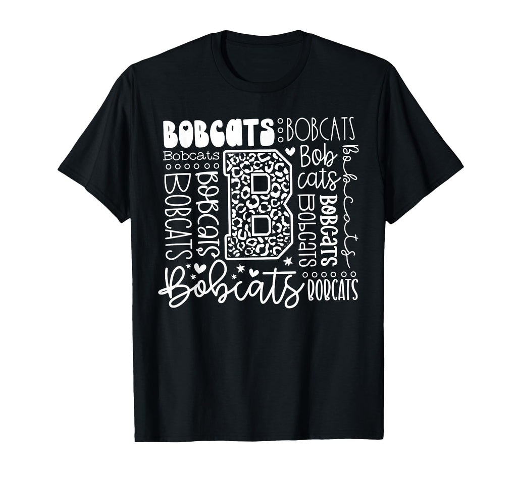 Bobcat Baseball Team Mascot School T-Shirt - Casual Everyday Wear Unisex - T-Shirt, Sweatshirt, Hoodie