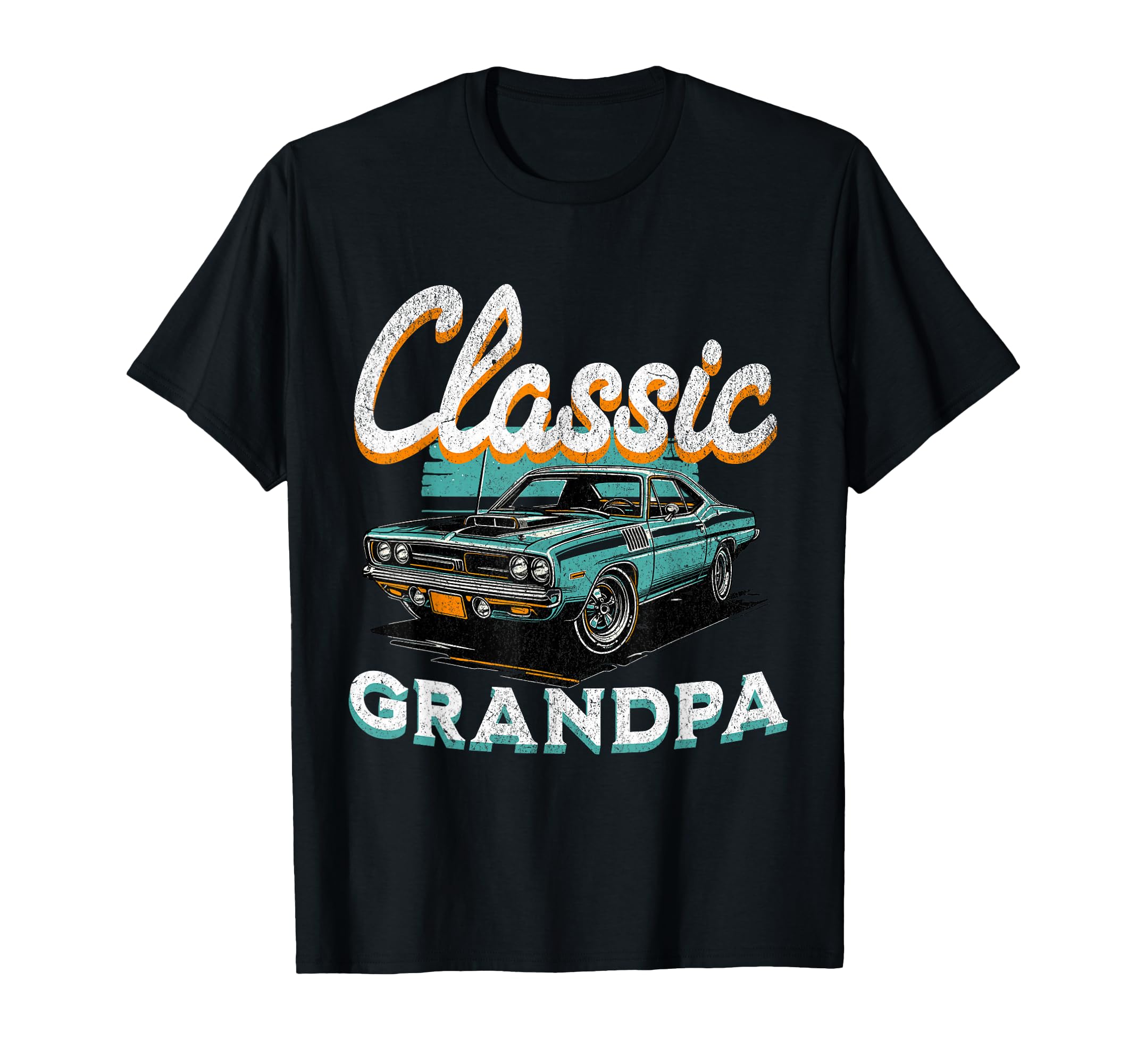 Funny Grandpa Car Fathers Day T-Shirt - Novelty Apparel Unisex - T-Shirt, Sweatshirt, Hoodie
