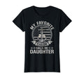 Proud Us Sailor Daughter Anchor Flag Usa T-Shirt - Custom Art Print Unisex - T-Shirt, Sweatshirt, Hoodie