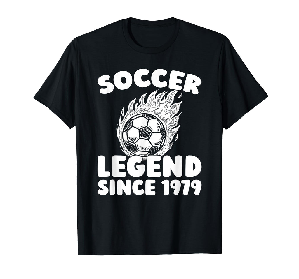 Born 1979 Sports Team Player Soccer T-Shirt - Fun Novelty Design Unisex - T-Shirt, Sweatshirt, Hoodie