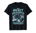 Grandpa Hockey Player Ice Hockey Field T-Shirt - Unique Graphic Unisex - T-Shirt, Sweatshirt, Hoodie