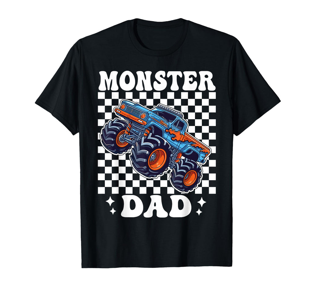 Monster Truck Dad Family Matching T-Shirt - Casual Everyday Wear Men Women - T-Shirt, Sweatshirt, Hoodie