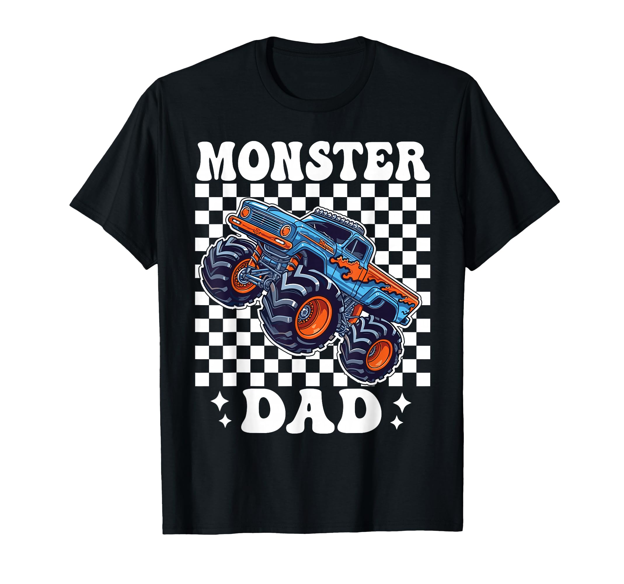 Monster Truck Dad Family Matching T-Shirt - Casual Everyday Wear Men Women - T-Shirt, Sweatshirt, Hoodie