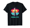 90S Vacuum Tube Amp Analog T-Shirt - Minimalist Print Unisex - T-Shirt, Sweatshirt, Hoodie