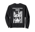 German Shepherd Dad Flag Patriotic Sweatshirt - Trendy Graphic Men Women - T-Shirt, Sweatshirt, Hoodie
