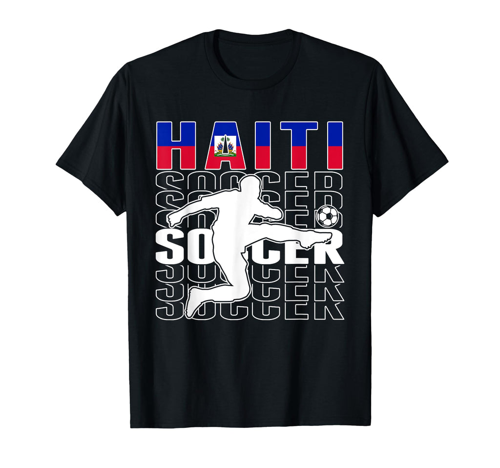 Haiti Soccer Lovers Jersey Proud T-Shirt - Aesthetic Graphic Unisex - T-Shirt, Sweatshirt, Hoodie