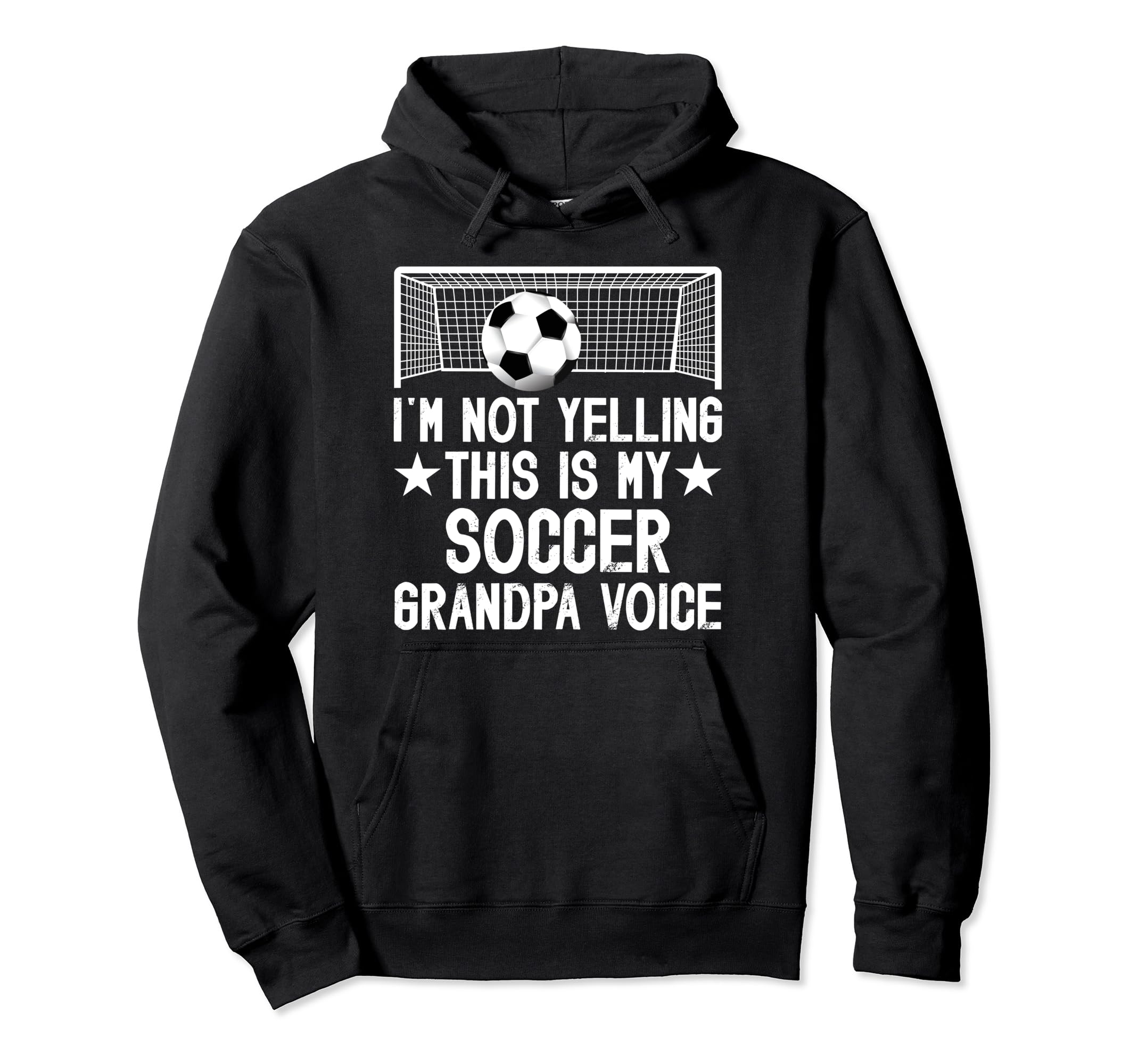 Soccer Grandpa Voice Grandpa Soccer Hoodie - Casual Everyday Wear Unisex - T-Shirt, Sweatshirt, Hoodie