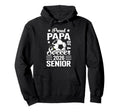 Proud Papa Soccer Senior 2026 Hoodie - Streetwear Style Men Women - T-Shirt, Sweatshirt, Hoodie